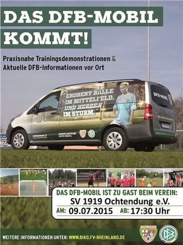 Das DFB-Mobil kommt!