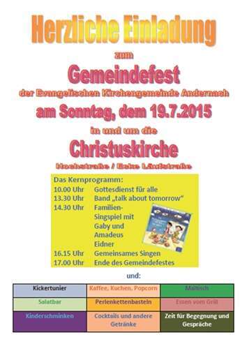 Kirchengemeinde feiert 