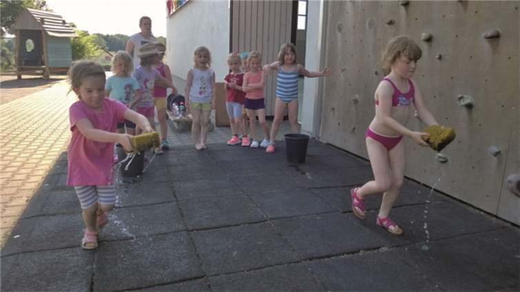 Wasserschlacht bei 40 Grad 