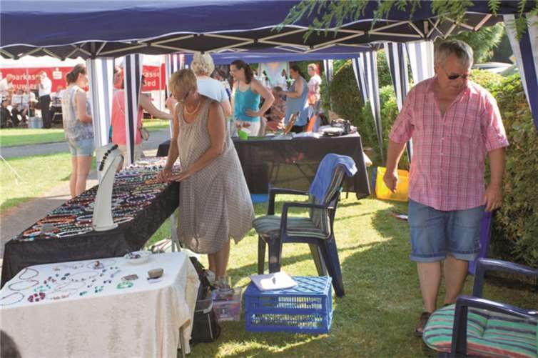 Gute Stimmung beim Sommerfest