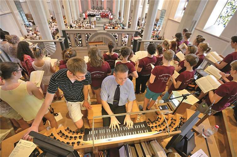 Mit Musik Gläubige verbinden 