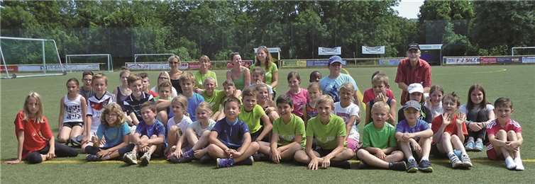 Kinderwettkampf ohne Verlierer