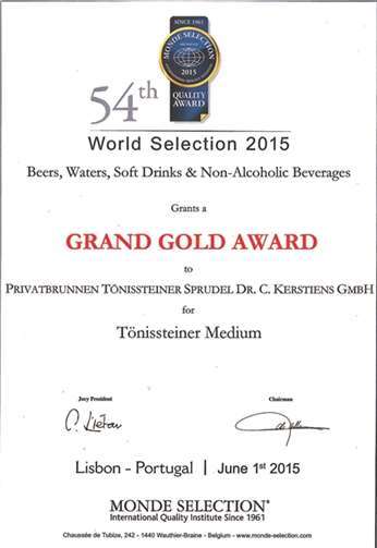 Naturschatz Mineralwasser