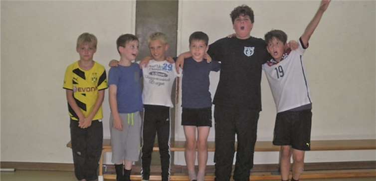 Vereinsmeisterschaft der Jungen