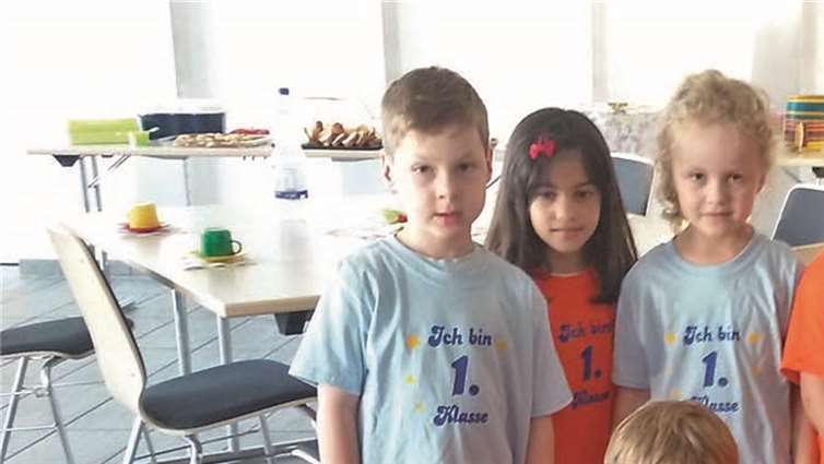 Abschied mit einem lachenden und einem weinenden Auge 