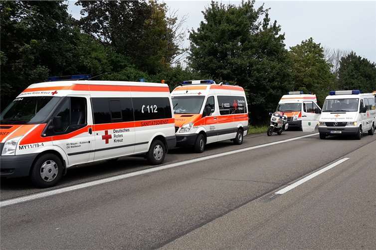 Großeinsatz für DRK  