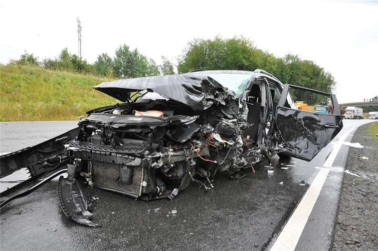 Frontalzusammenstoß bei Rengsdorf 