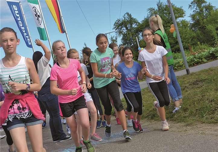 Teil der längsten Friedensstraße der Welt 