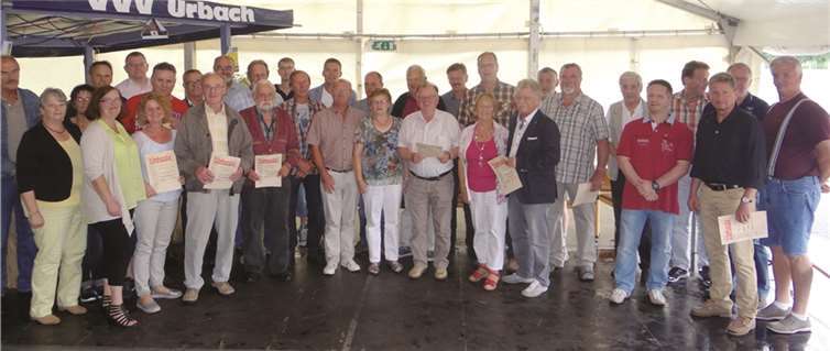 Langjährige Mitglieder geehrt