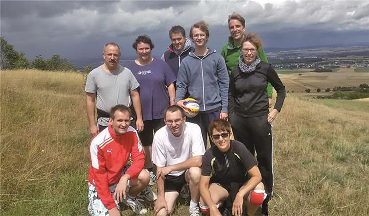 Trotz Sommerferien aktiv 