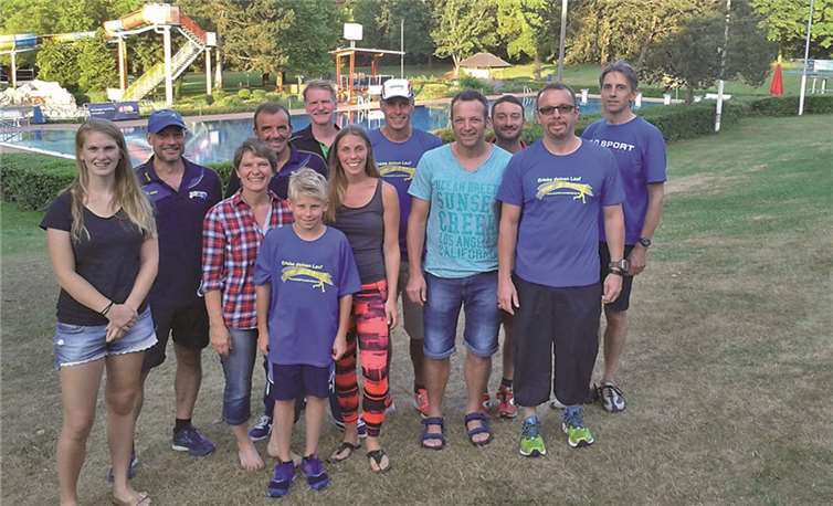 Lauftreffler fühlen sich auch im Wasser wohl 