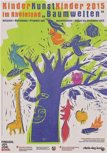 KinderKunstKinder 2015 „Baumwelten“ 