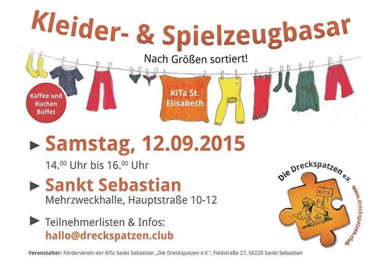 Kleider- und Spielzeug- basar in Sankt Sebastian 
