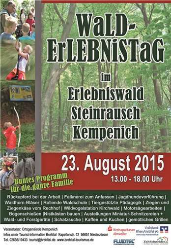 Spaß und Spannung für die ganze Familie beim Walderlebnistag