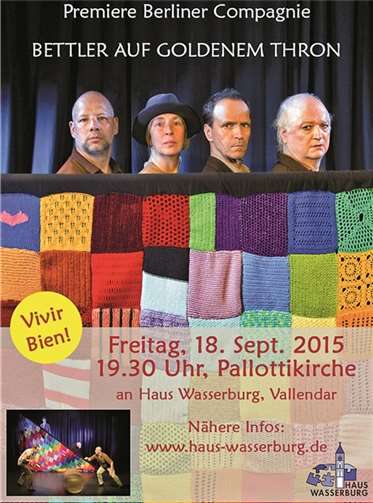 „Bettler auf goldenem Thron“ 