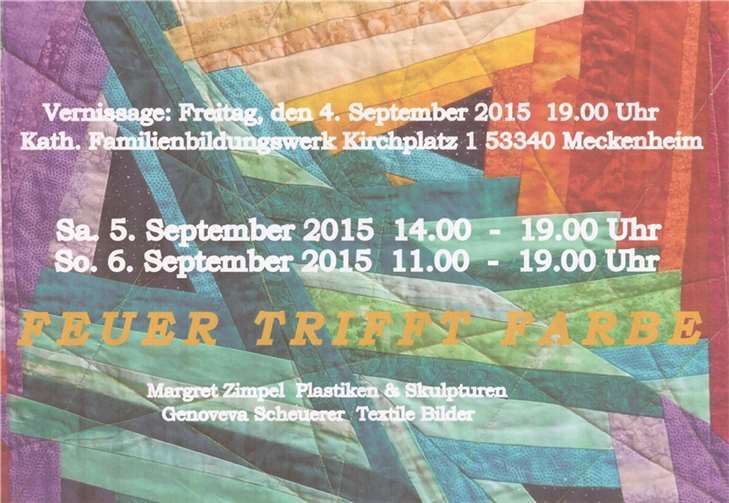 „Feuer trifft Farbe“ 