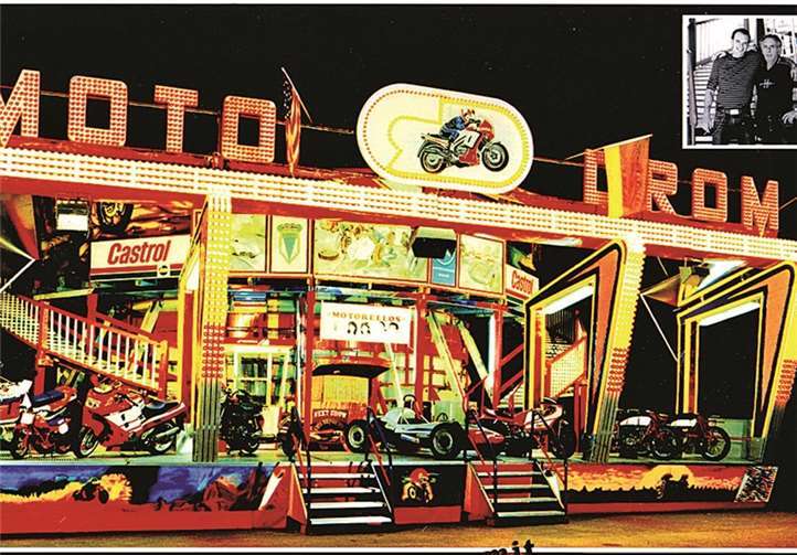 Motodrom - die älteste reisende Steilwand der Welt 