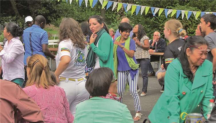 Buntes Gemenge der verschiedenen Kulturen 