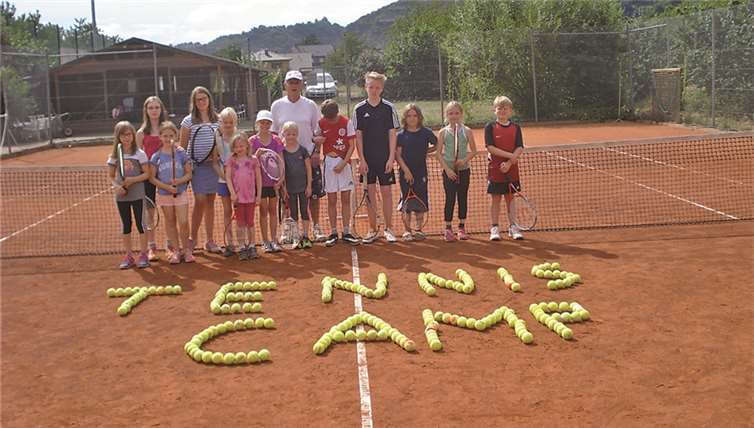 Ereignisreiche Tage im Tenniscamp