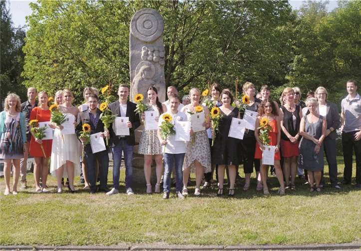 Examensfeier in der Schule für Pflege- berufe im Franziskuskrankenhaus Linz 