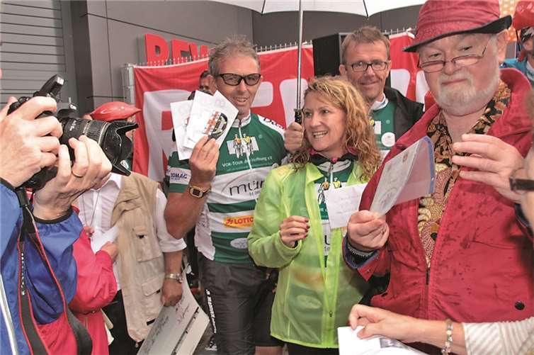 Auch die kleinen Spenden zählen 