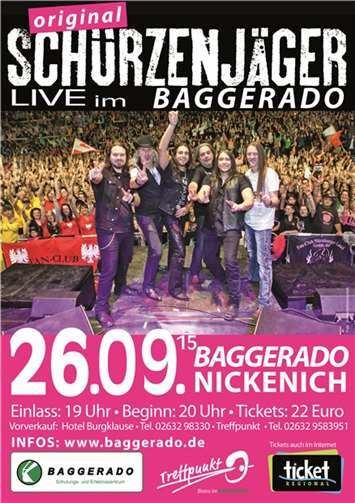 Live und laut - „Die Schürzenjäger“ 