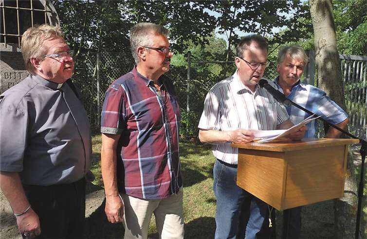 Opfer in den Mühlsteingruben sollen nicht in Vergessenheit geraten