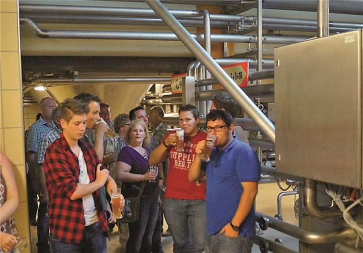 Sommerausflug zur Hachenburger Brauerei 