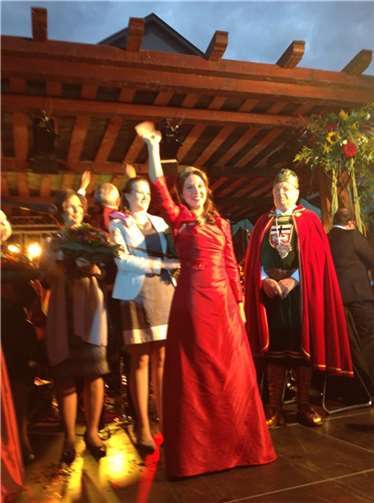 Theresa ist neue Burgundia