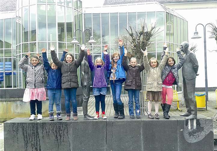 Kirmesbaumstellen auf dem Roodes