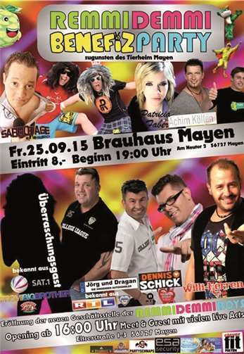 „Feiern für den guten Zweck“