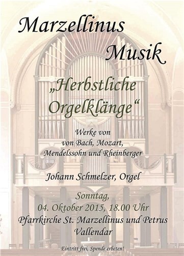 „Herbstliche Orgelklänge“