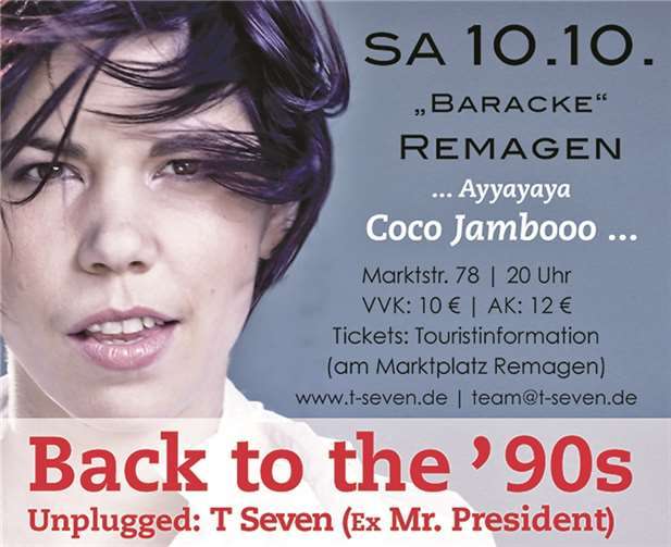 T Seven (Ex Mr. President) - Back to the 90s