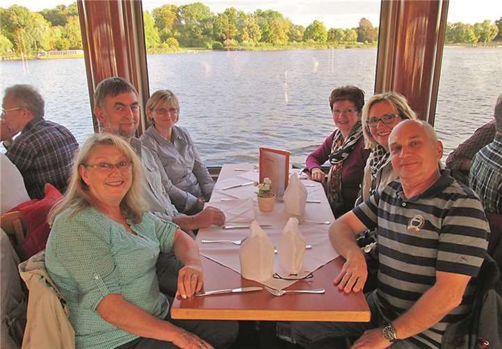 Germania vier Tage zu Gast in Preußens Versailles 