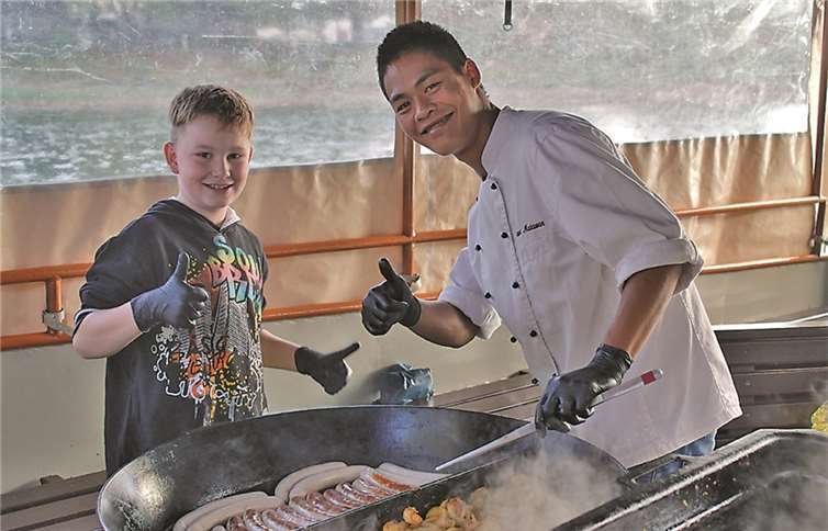 Rhein in Flammen in St. Goar 