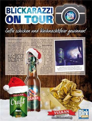 Selfie schicken und Weihnachtsfeier gewinnen!