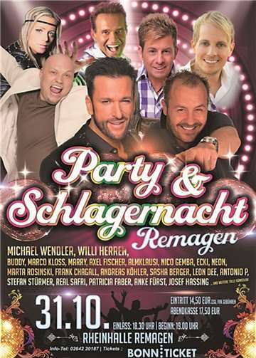 Große Schlagernacht mit Michael Wendler 