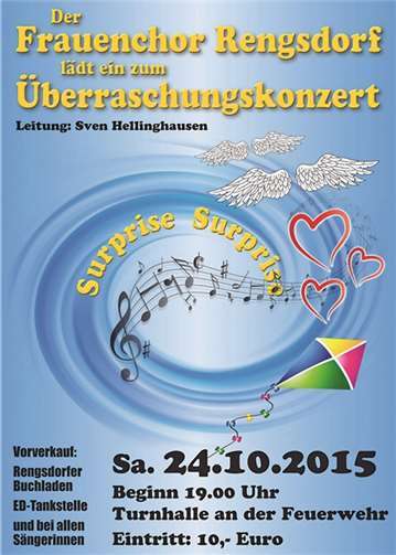Überraschungskonzert „Surprise“