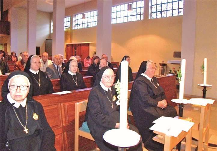 Schwestern feiern ihr Ordensjubiläum 