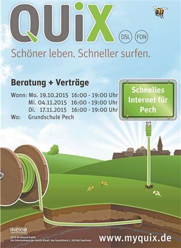 Schnelles Internet für Pech 