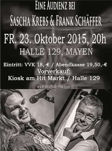 Audienz bei Sascha Krebs & Frank Schäffer 