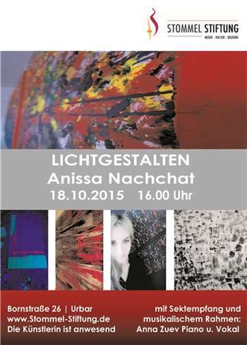 Anissa Nachchat - Ausstellung „Lichtgestalten“ 