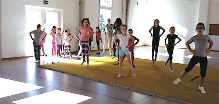 Das Turnen macht richtig Spaß 