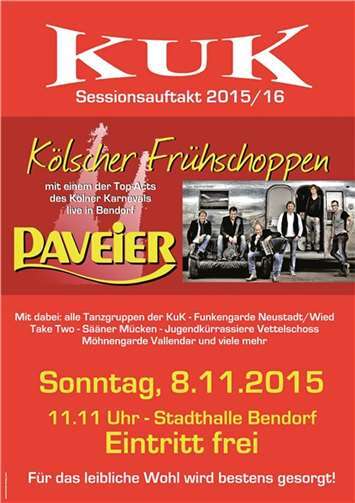 Echte kölsche Tön mit den „Paveier“ 