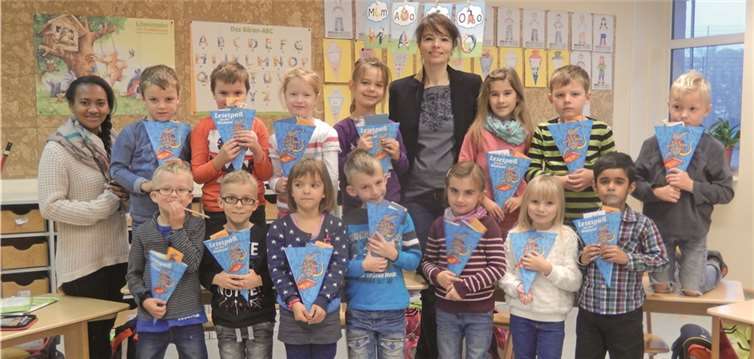 Das dickste Buch in einer kleinen Schultüte 