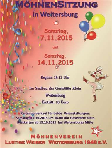 Karnevalsauftakt in Weitersburg 