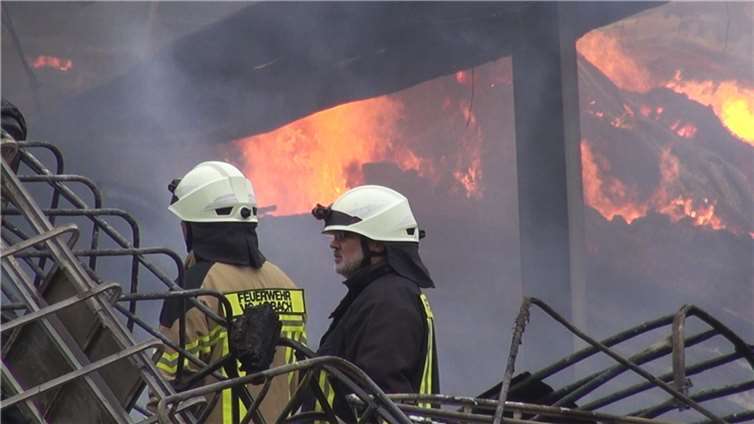 Verheerender Scheunenbrand 