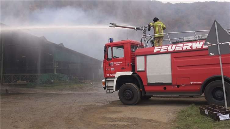 Verheerender Scheunenbrand 