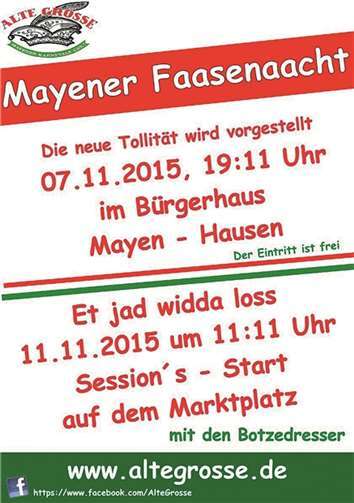 Prinzenvorstellung und Start in die neue Session