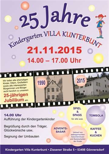 Kita feiert Jubiläum